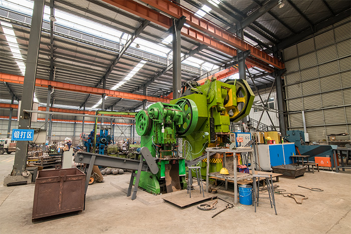 佳木斯网架配件-锥头加工车间